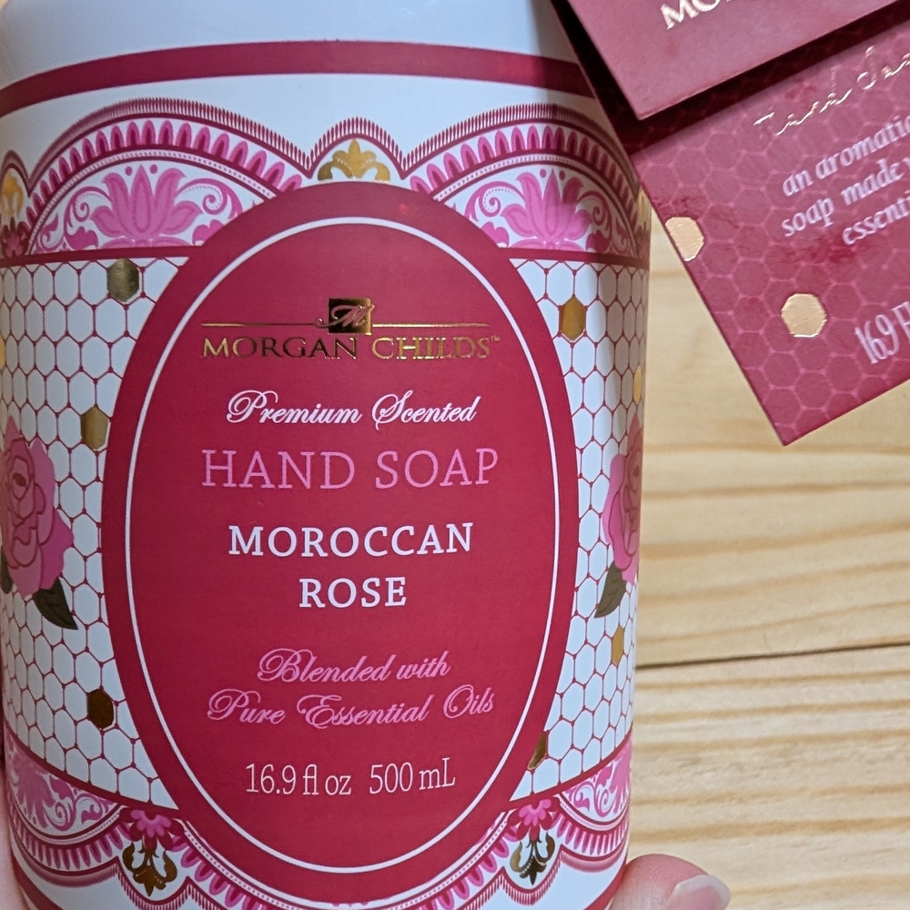 Moroccan Rose Hand Soap - Pink and White - Picture 2 of 3